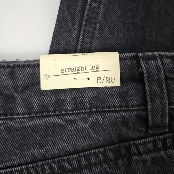 Ban-Jara Black ripped Rhinestone Jeans size 5/26 New - Picture 7 of 9